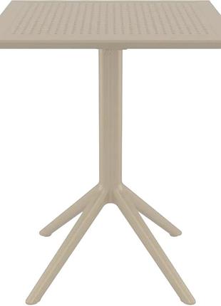 Стол siesta sky folding table 60 taupe