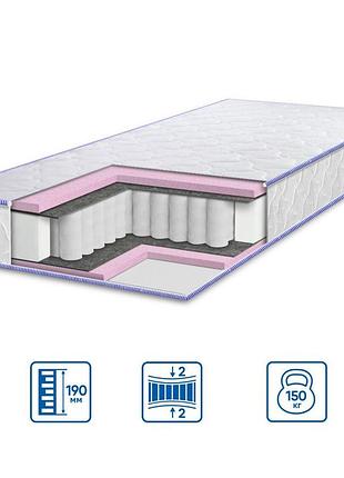 Матрац eurosleep brave "spring foam" жакард - 800х1900