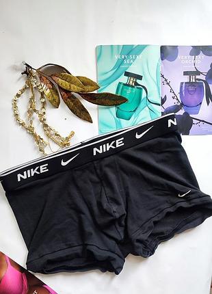 Nike m хлопковые трусы боксерки