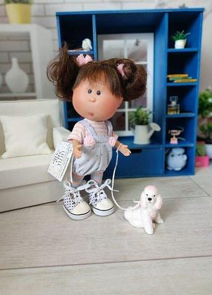 Лялька little mia з собачкою nines d'onil, 23 см, різні