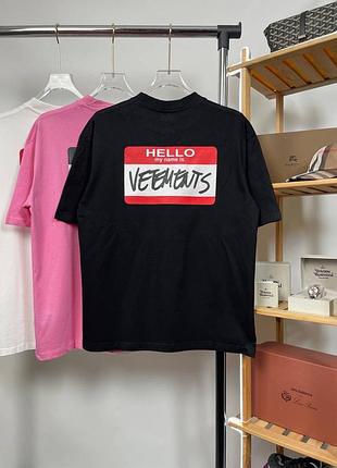 Футболка vetements