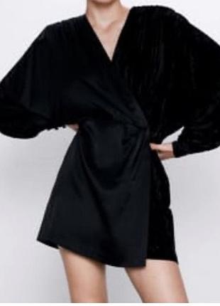 Сукня zara на запах