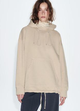 Жіноче худі оверсайз zara