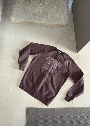 Gymshark світшот кофта утеплена утепленная свитшот