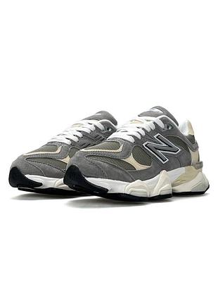 Жіночі кросівки new balance 9060 grey beige
