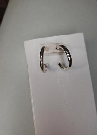 Серьги кольца 3