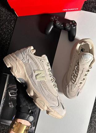 Мужские кроссовки new balance 1000 beige