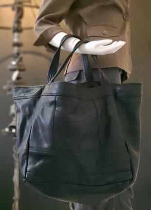 Full circle. велика сумка з натуральної шкіри.