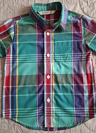 Рубашка для мальчика old navy, 7р