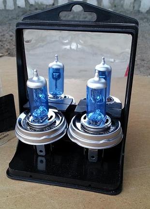Лампы h4 24v 100/90w p45t plazma xenon для камаза и трамваев.