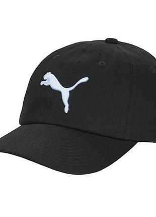 Бейсболка puma essentials cat з лого чорна