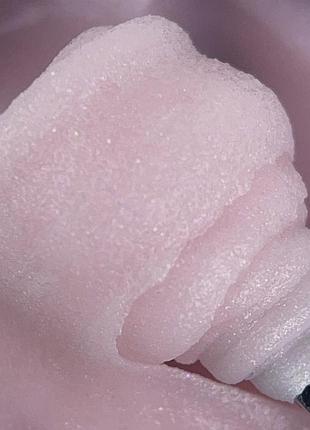 Полі гель із шимером acrylatic (poly gel) shine milk pink 15грамм