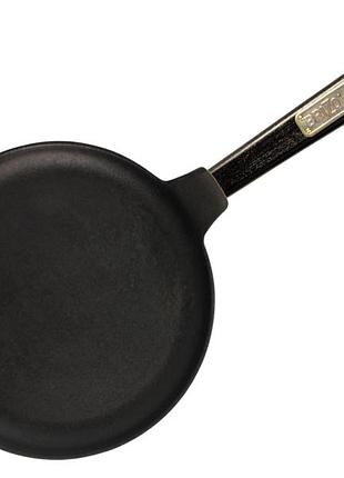 Блинница чугунная brizoll optima-black 220 х 15 мм