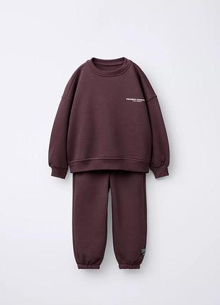 Костюм спортивний на легкому флісі zara оригінал, 4-5 років