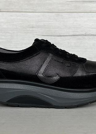 Ортопедичні шкіряні кросівки joya id casual onyx орто взуття