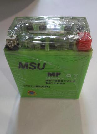 Акб (акумулятор) 12v7a гелевий для мопедів і мотоциклів (msu тайвань)
