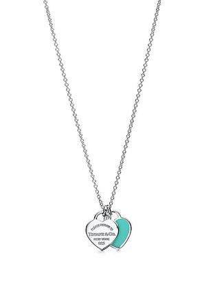 Кольє return to tiffany зі стерлінгового срібла з емаллю tiffany blue® 60014260