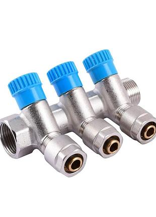 Колектор cristal 3/4gх1/2*16 - 3-ої (під 35 *) з перекриттям (nm-1016)