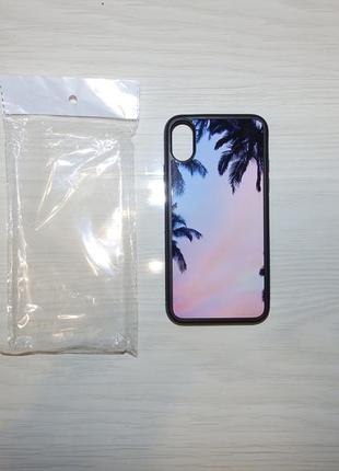 Чохол для iphone x / xs пальми