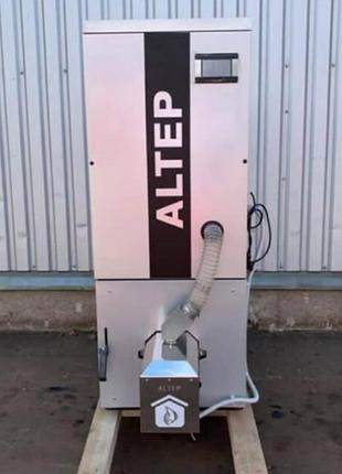Інноваційний пелетний котел з автоподачей альтеп pellets з пальником, автоматикою, бункером