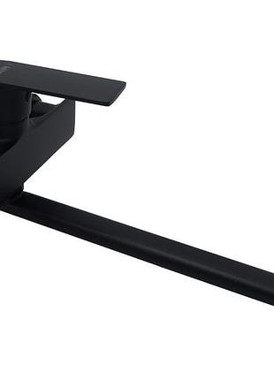Смеситель для кухонной мойки aim настенный черный матовый dg01152 (matte black)