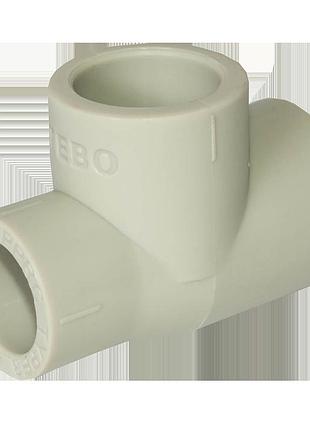 Тройник ppr редукционный 50 х 50 х 32 tebo серый 6/60