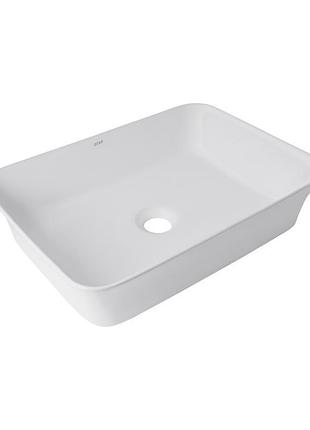 Раковина-чаша qtap virgo 490х350х110 white qt18112261wn