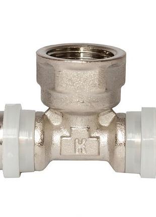 Тройник под опрессовку 20 х 1/2"в х 20 rsk италия 40/80