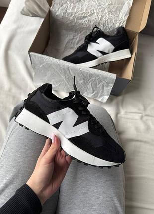 Кросівки new balance 327 black white