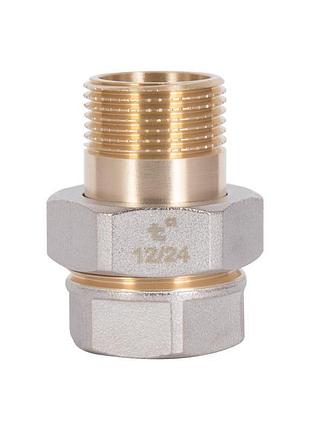 Сгон-американка thermo alliance base 3/4"вн никель, прямой sd190w20