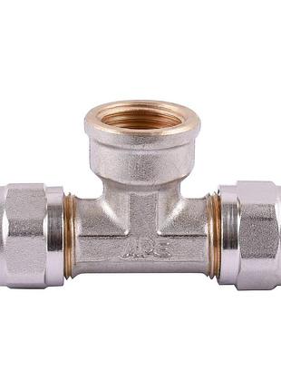 Трійник із внутрішньою різьбою ape italy 732 l 16x1/2″x16