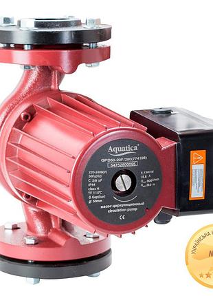 Насос циркуляц фланц 1.0квт hmax 16.3м qmax 250л/мин dn40 250мм + ответн флан aquatica 774187