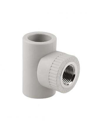 Тройник ppr thermo alliance 25х1/2"х25 вр