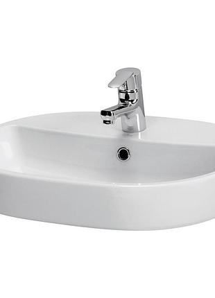 Умивальник для стільниць cersanit caspia 60 овальний