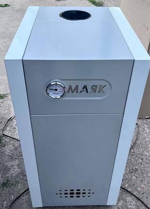 Димохідний підлоговий газовий котел мак аогв з автоматикою «sit group» італія 12, двоконтурний