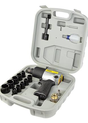 Гайковерт 1/2" пневматический с набором насадок sigma (6712031)