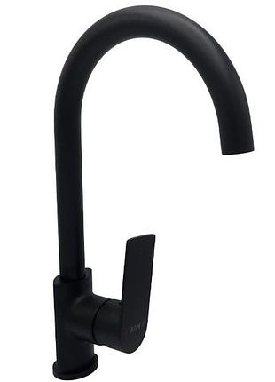 Смеситель для кухонной мойки aim черный матовый dg01150 (matte black)