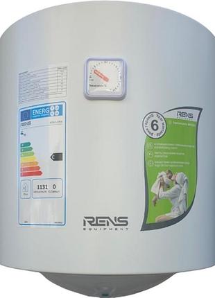 Бойлер накопительный rens eco 50л круглый 1200вт мокрый тен re50-12/rw