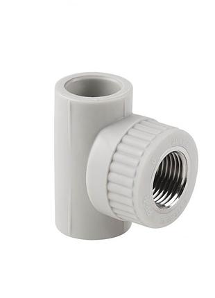 Тройник ppr thermo alliance 20х1/2"х20 вр