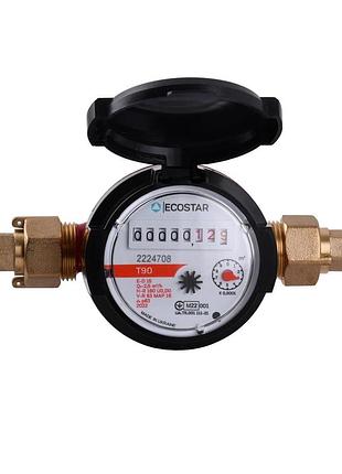 Счетчик горячей воды ecostar dn15 1/2″ e-d r160