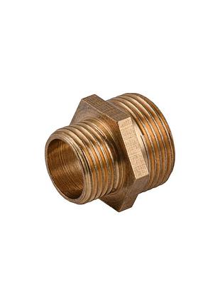 Ниппель редукционный 3/4″х1/2″нн латунный ln432s optimum