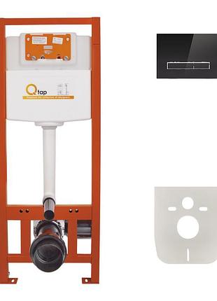 Набор инсталляция 4 в 1 qtap nest st с линейной панелью смыва qt0133m425v1107gb