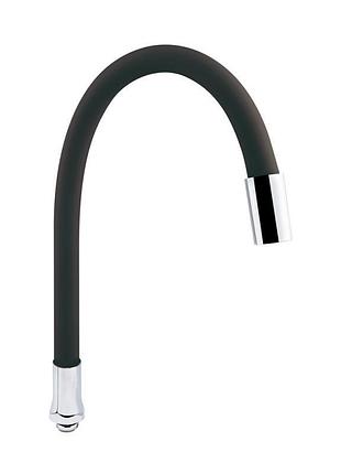 Излив для смесителя lidz niagara 261 24 см ldnia261bla29120 black