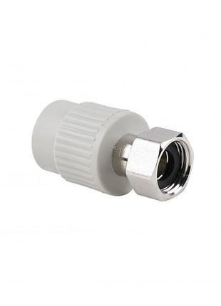Муфта ppr thermo alliance с накидной гайкой 20х1/2"