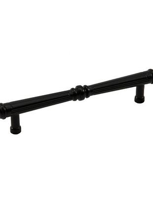 Ручка скоба сучасна класика amur-081-128black чорний, 128 мм