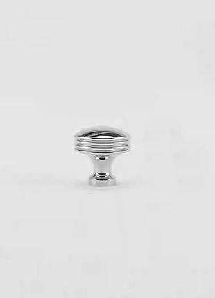 Ручка-кнопка f-retro сучасна класика ol-m101-00 chrome блискучий хром