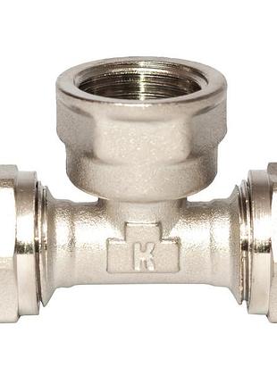 Трійник під обжим ключем 16 х 1/2"в х 16 rsk італія 60/120