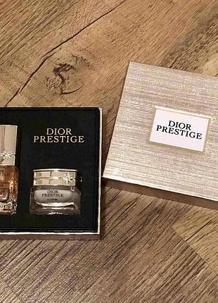 Набор по уходу за лицом dior prestige la micro-huile de rose advanced serum и la crèm