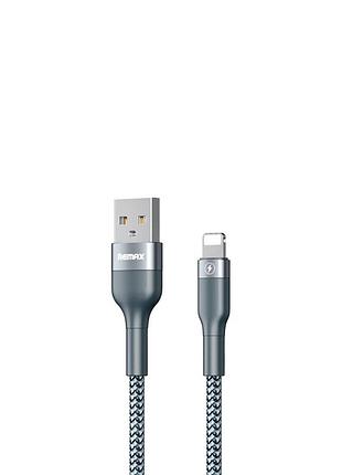 Кабель remax sury 2 usb 2.0 to lightning 2.4a 1m белый (rc-064i-s)