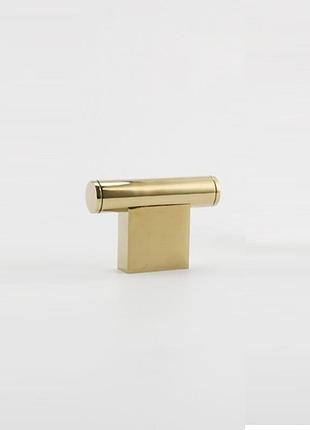 Ручка-рейлинг кнопка модерн ol-1056-50pb gold золото глянец